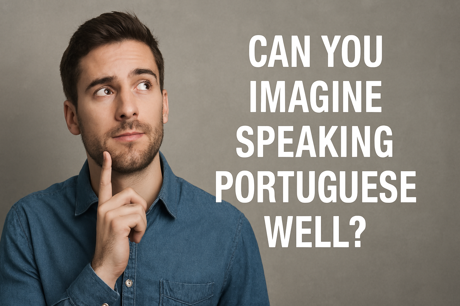 People speaking Portuguese